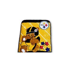 Licensed NFL Pittsburgh Steelers Plush Baby Blanket